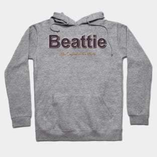 Beattie Grunge Text Hoodie